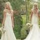 Vintage Wedding Dress - White Straps Lace LAWD-90023