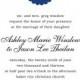 Luxe wedding invitations