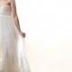 Silk Chiffon Wedding Gown, Empire Waist Wedding Dress, Beach Wedding Dress, Maternity Wedding Gown