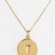 kate spade new york 'one in a million' initial pendant necklace 
