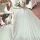 New Lace IvoryWhite Wedding Dress Bridal Gown Custom Size 6-8-12-10-14-16-18