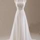 New White ivory Lace Bridal Gown beach Wedding Dress Custom Size 6 8 10 12 14 16