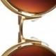 Fendi 53mm Round Cat Eye Sunglasses 