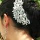 Wedding Hair Comb, Pearl Hair Comb, Bridal Hair Comb, Swarovski Hair Comb, Wedding Headpiece, Hair Accessories, Bridal Headpiece