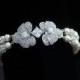 2 strands Swarovski Pearl and silver ball and Bridal Bracelet, Vintage Style Crystal Rhinestone Wedding Bracelet Cuff.