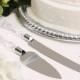 READY TO SHIP Wedding Cake Cutting Set Cake Bridal Custom Cake Cutting Set Knife and Spatula Cake Serving Set Wedding Bridal Accessories