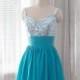 Simple prom dress, Short evening dress, Sequins bridesmaid dress