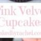 Pink Velvet Cupcakes With Cream Cheese Frosting