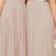 High Neck Maxi Tulle Dress