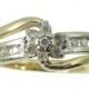 DIAMOND Promise Ring ENGAGEMENT Ring 10k .75 ctw