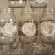 10 Shabby Chic Mason Jar Sleeves, Rustic Wedding Centerpieces, Rustic Mason Jar, Mason Jar Decorations, Burlap and Lace Mason Jars