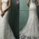 White/Ivory Lace Wedding Dress Bridal Gown Custom Size4 6 8 10 12 14 16 18 +++++