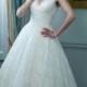 New Short White/Ivory Lace Wedding Dress Bridal Gown Custom Size 6 8 10 12 14 16