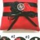 Harley Quinn Wedding Ring Pillow - Your choice of embellishment