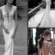 V-Neck Chiffon Appliques Cap-Sleeves Back Zipper With Beads Wedding Dress