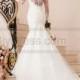 Stella York Long Sleeved Wedding Dress With Illusion Back Style 6353