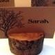 25 Wedding wood escort/place card holder - great for woodland and rustic themed weddings and parties