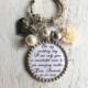 MOTHER of the GROOM Mother of the Bride gift Keychain or Necklace Personalized Custom Wedding Gifts for Mother in law