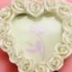 Beter Gifts® White Heart Pearl Photo Frame Party Decoration Crafts SZ008