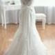 H1561 Obsessed lace trumpet mermaid wedding dress with low back
