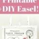 Shabby French Roses Furniture Transfer   DIY Easel Project!