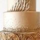 Gold Wedding Cake Idea Via The Pastry Studio