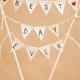 Learn How To Make A Darling And Simple Bunting Cake Topper!