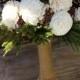 Winter Bouquet, Fall Bouquet, Sola Bouquet, rustic wedding, wedding bouquet, pine cone bouquet