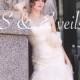 Bubble Veil, bridal veil, wedding veil, accessories, champagne, ivory, blush, diamond white color