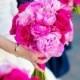Bright Pink Bridal Bouquet