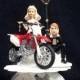 SEXY HONDA Dirt Bike racing, off road, track Motorcycle  Wedding Cake topper suzuki