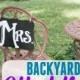 DIY Backyard Wedding Checklist