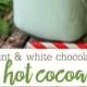 Mint And White Chocolate Hot Cocoa