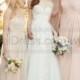Essense Of Australia A-Line Wedding Dress With Tulle Skirt Style D2121