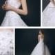 Strapless Beaded A-line Wedding Dress