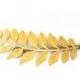 Gold Leaf Hair Piece Bridal Accessories Leaves Hairpin Bobby Pins Clips Wedding Woodland Bobbies Hair Jewel