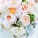 Peachy Wedding Bouquet