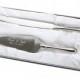 Wedding Cake Server and Knife Set With Westwood Style Handles Silver Plated Traditional Cake Server and Knife