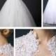 Cap Sleeves Queen Ann Neckline Ball Gown Wedding Dress