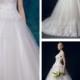 Illusion Neckline Beaded A-line Wedding Dress