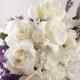 Beautiful bridal bouquet. Lavender bouquet. Rose bouquet. Wedding bouquets, bridal bouquets, rose bouquet. Keepsake; ready to ship bouquet