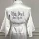 Bridesmaid Robes, MANY COLORS, Personalized Bridal Party Robes, Satin Robe, Bridesmaid Robes, Wedding Robe, Maid of Honor Robe