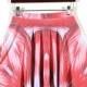 Womens Boutique Digital Muscle Digital Print Skirt Pleated Skt1185
