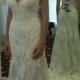 H1551 Strappy sweetheart neck lace sheath wedding dress