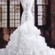 New White/Ivory Mermaid Wedding Dress Bridal Gown Custom Size 6-8-10-12-14-16++
