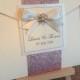 Glitter Wrap Pocketfold Wedding Invitation Holly style stationery