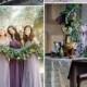 The Perfect Look For A Purple Wedding In 2015