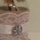 Rustic Wedding Centerpiece Burlap And Lace Wedding Mason Jar Centerpiece Burlap And Brooch Set Of 6