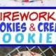 Fireworks Cookies And Cream Cookies