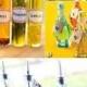 Mini Bottles As Wedding Favors